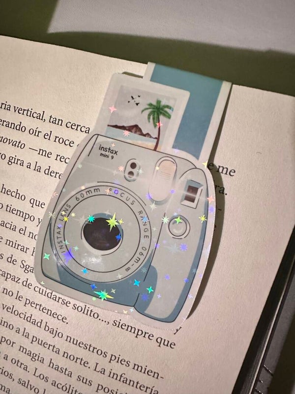 Marcapáginas magnético “cámara”