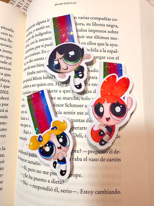 Pack 3 marcapáginas magnéticos “Supernenas”