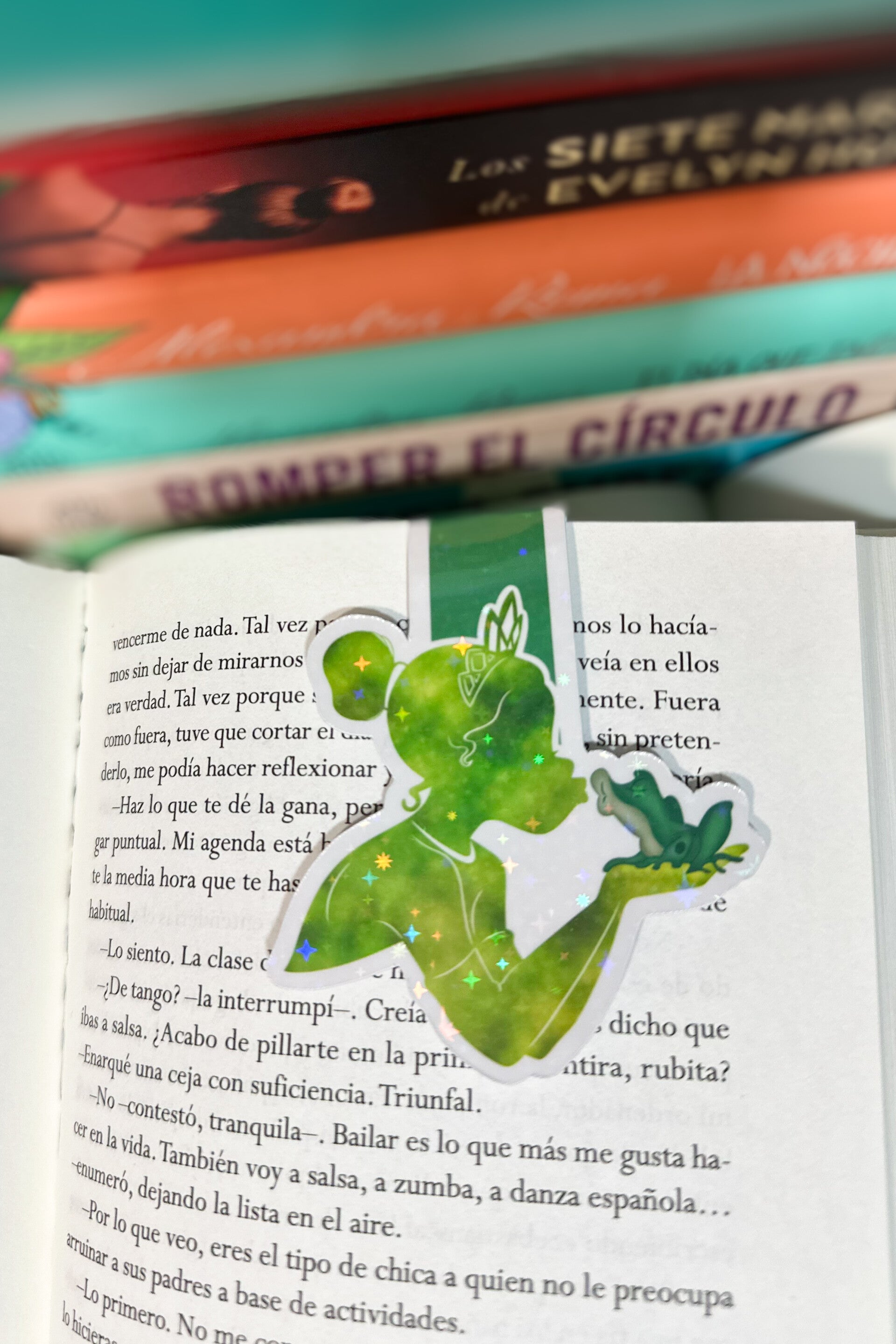 Marcapáginas magnético ``Tiana´´