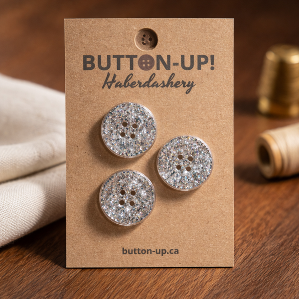20mm Artisan Buttons - Glitter Bomb Series