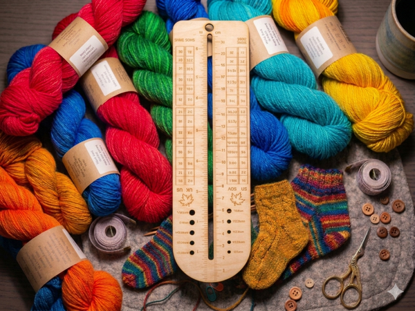 New-Child's Sock Ruler