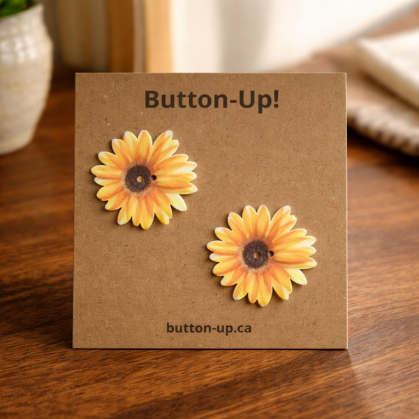 25mm Wood - Chrysanthemum Series