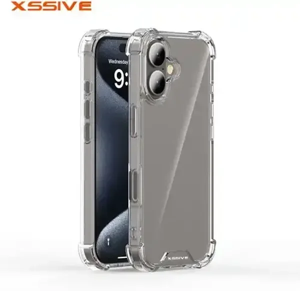 Xssive Anti Shock Back Cover iPhone 16 Plus - Clear