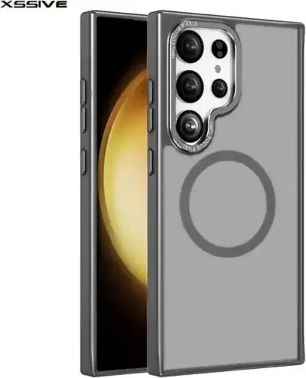 Xssive Back Case voor Magsafe Galaxy S24 - Grijs