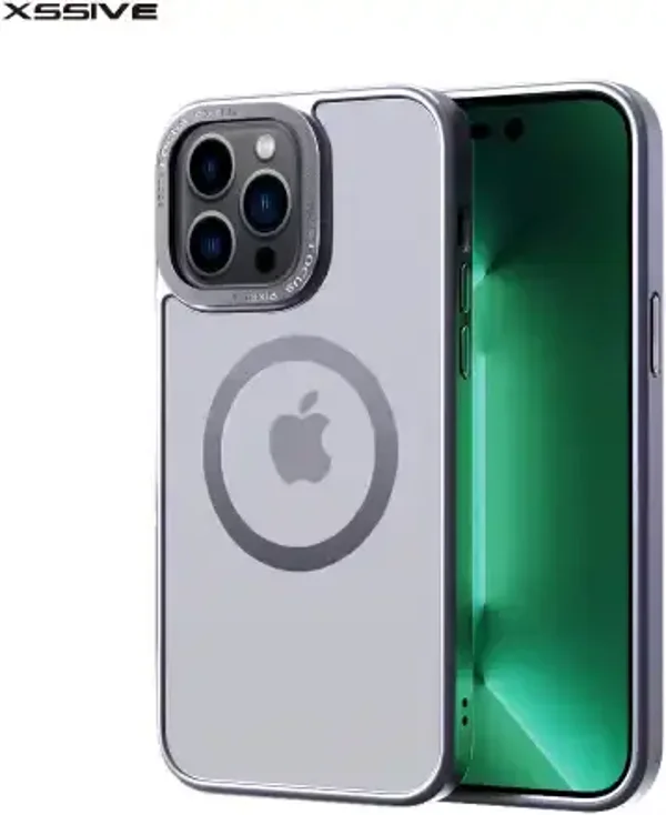Xssive Back Case voor Magsafe iPhone 17 - Grijs