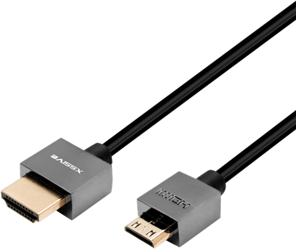 Xssive SLIM Mini HDMI Cable - 3m