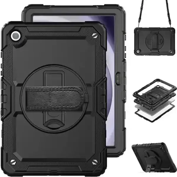 Xssive Tablet Protection Case Galaxy Tab A9 Plus/A11 Plus - Zwart