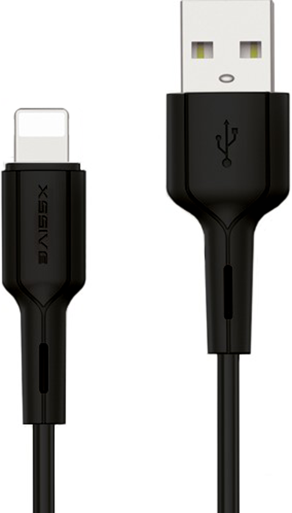 Xssive USB Cable for iPhone 1m Zwart