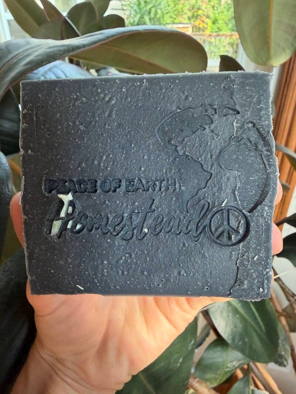 Lemon Myrtle Charcoal Soap Bar