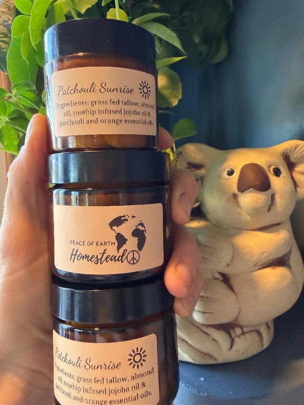 Patchouli Sunrise Whipped Tallow Lotion