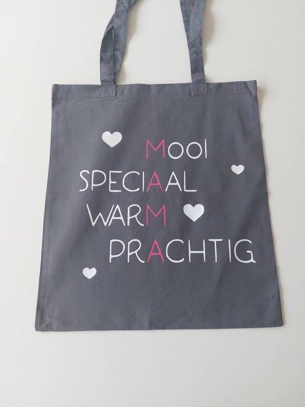 tote bag voor de liefste mama