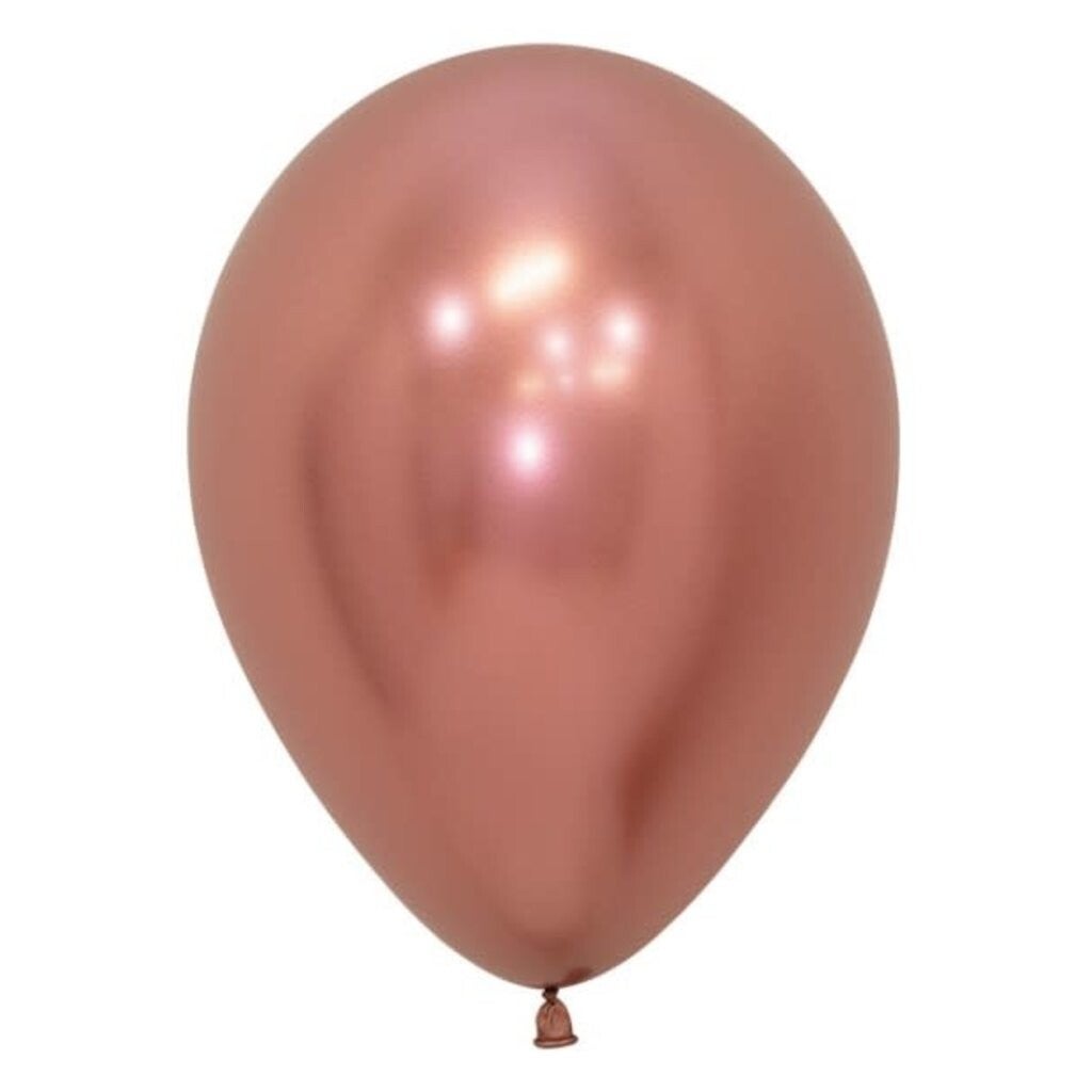 Latex ballon (rosegoud) - 10 stuks