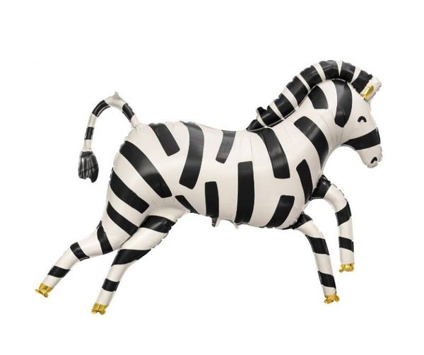 Folieballon - Zebra