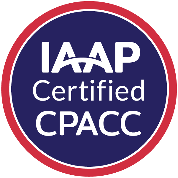 IAAP Certified CPACC Badge