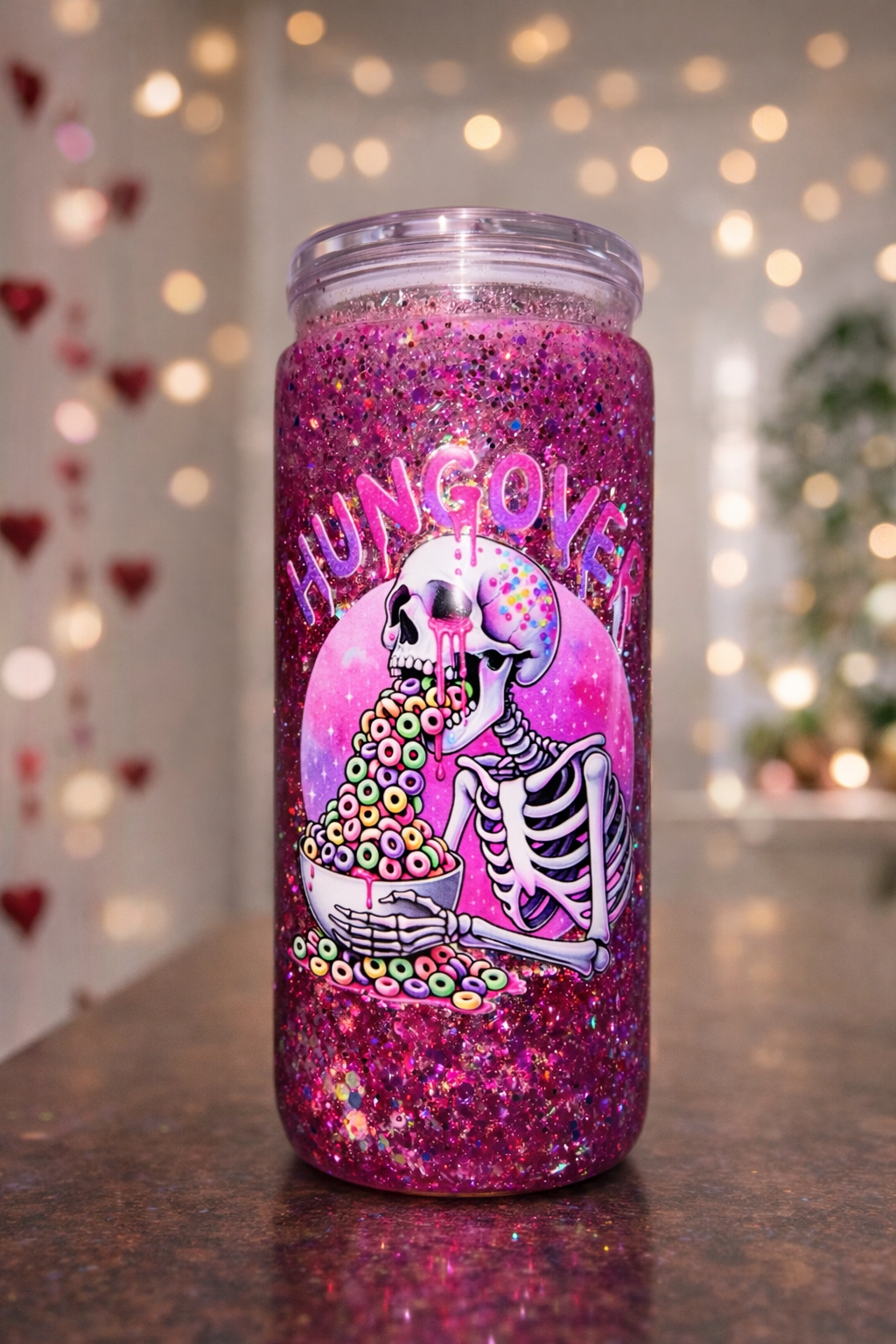 Hangover Glitter Tumbler