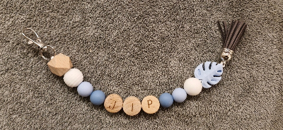 Sleutelhanger "Soft Blue"