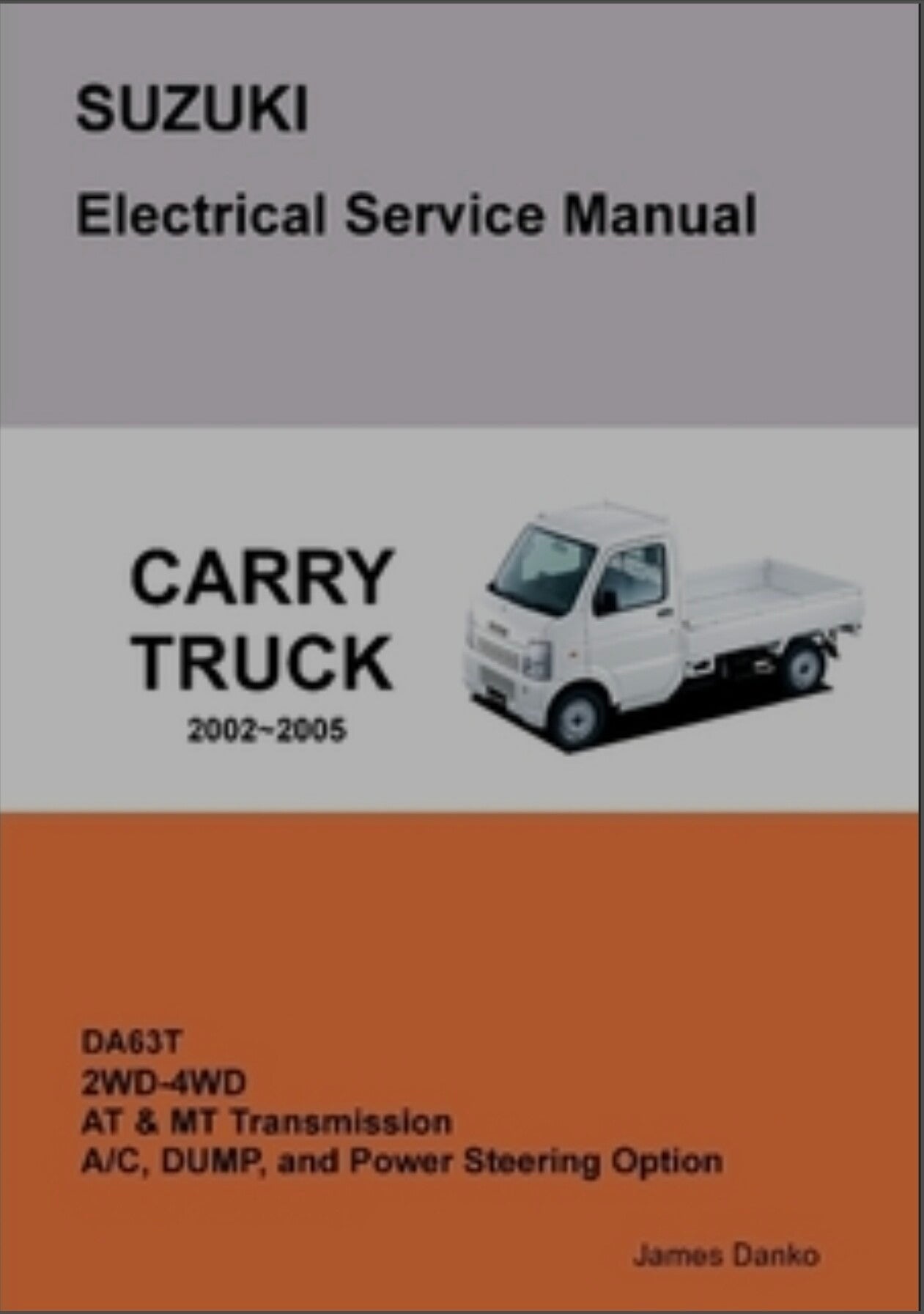 Suzuki Electrical Service Manual DA63T