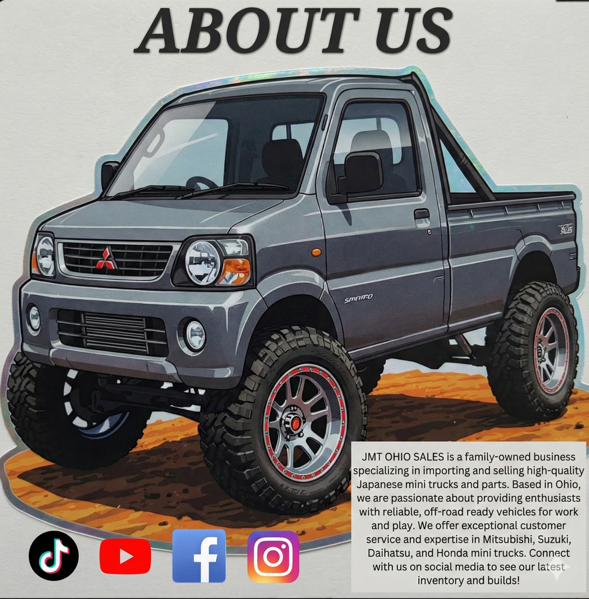 About Us / About | JMT Ohio Sales | The Mini Truck HQ