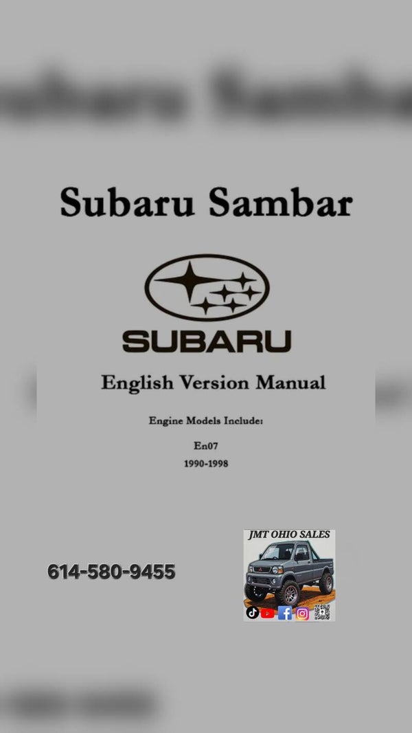 Subaru Manual