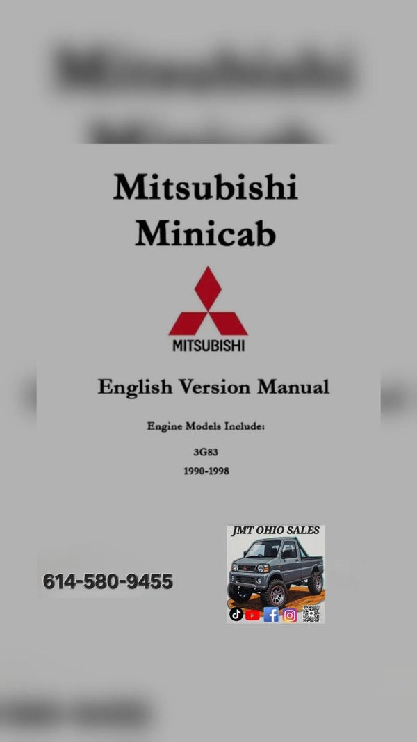 Mitsubishi Engine Only Manual
