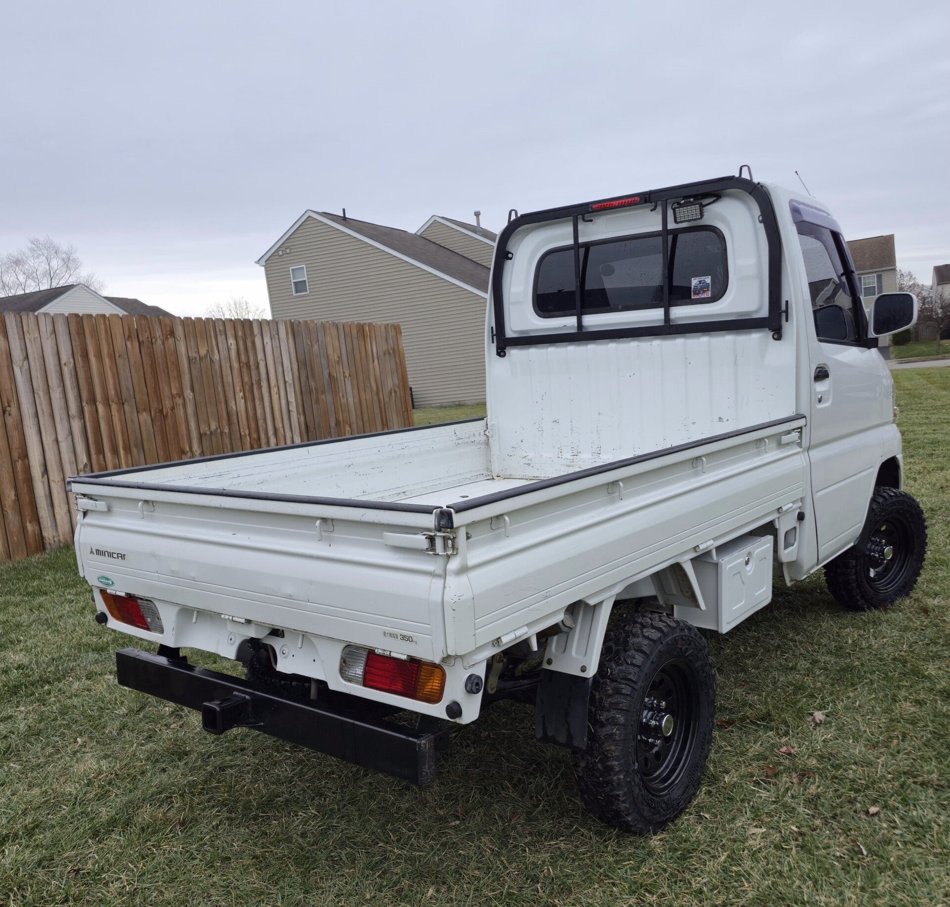 1999-2013 Mitsubishi Heavy duty rear bumper