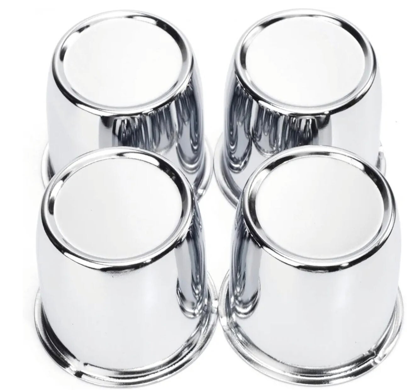 Chrome center caps