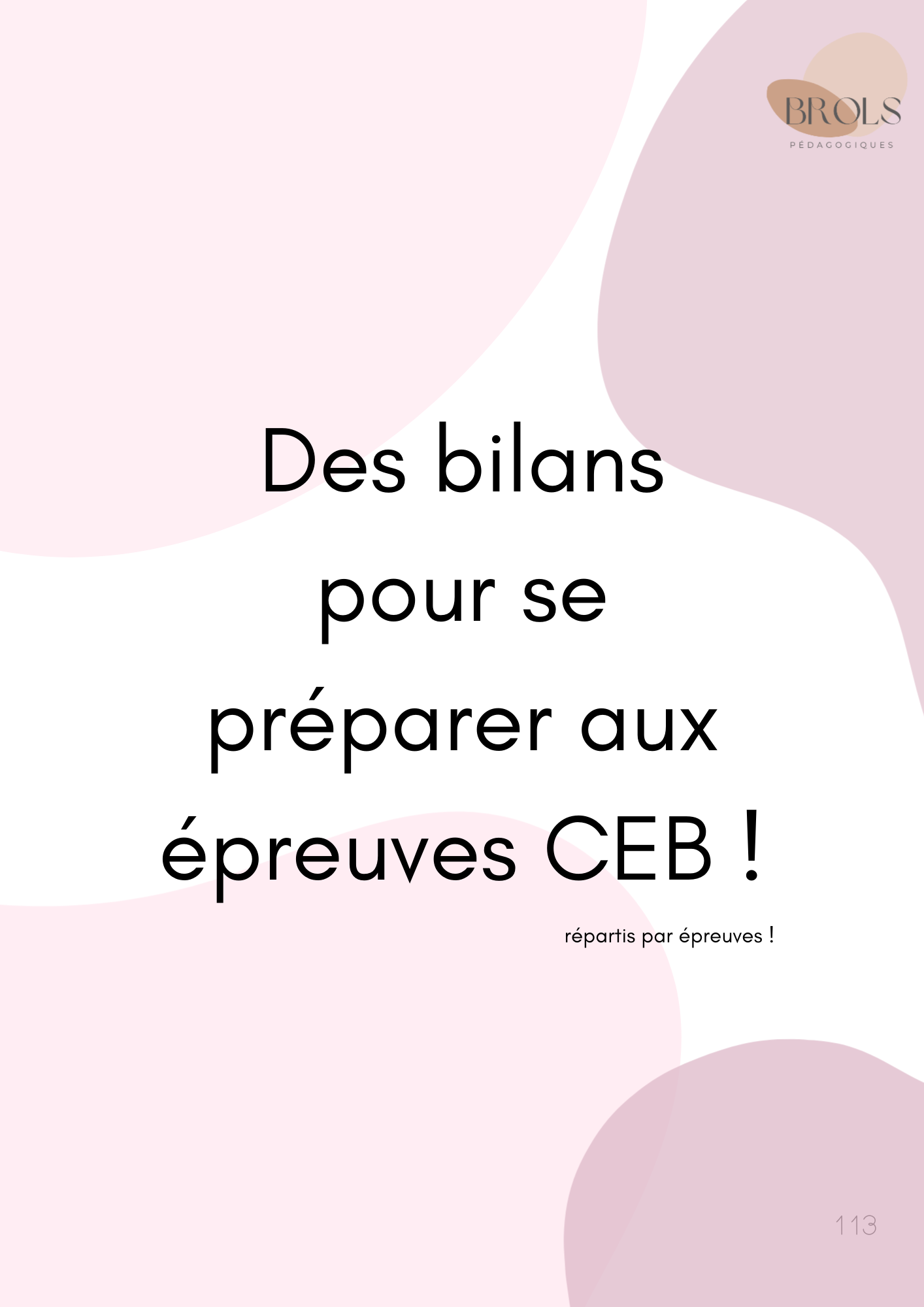 Bilans CEB