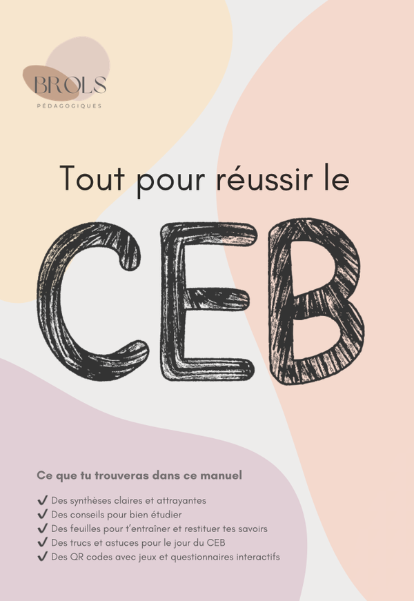 Tout pour réussir le CEB - Le manuel d'étude