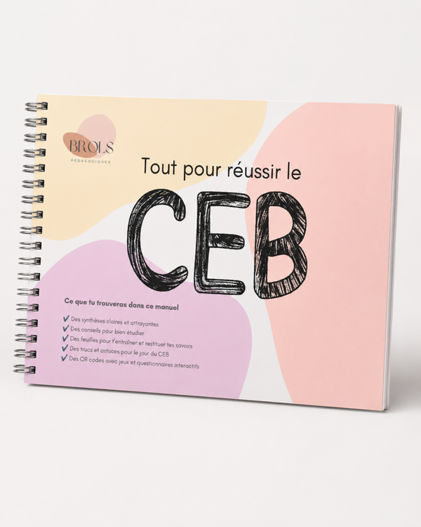 "Tout pour réussir le CEB" Le manuel d'étude - version papier