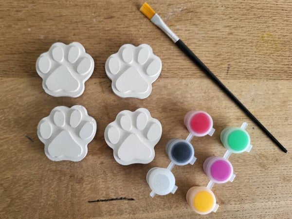 Schilder je eigen magneet: Pootjes