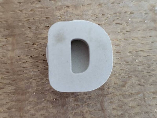 Schilder je eigen naam: Letter D