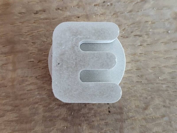 Schilder je eigen naam: Letter E