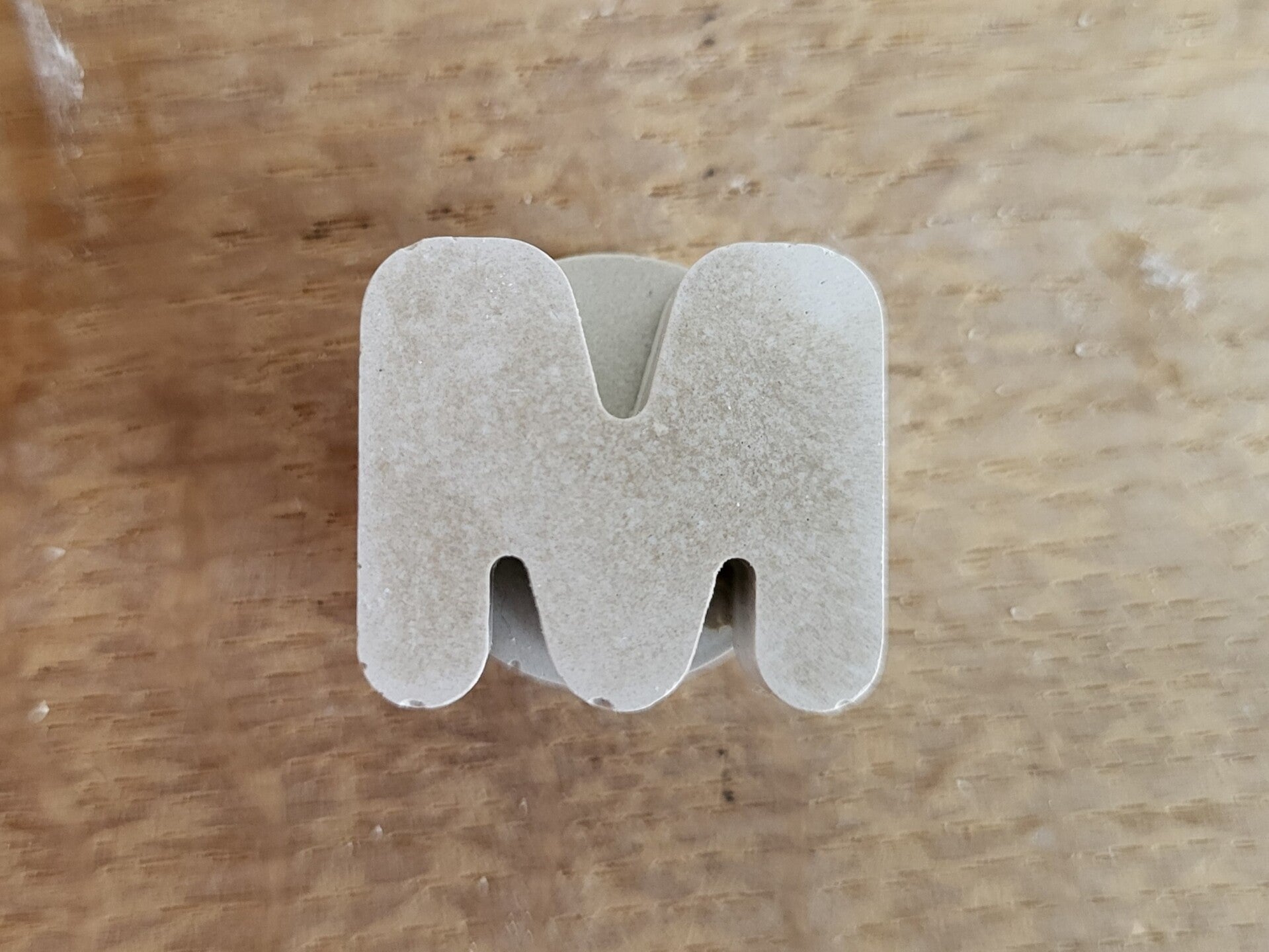Schilder je eigen naam: Letter M