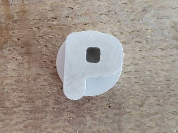 Schilder je eigen naam: Letter P