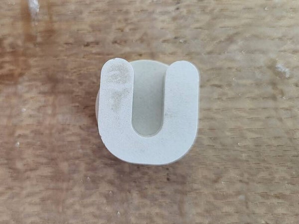 Schilder je eigen naam: Letter U