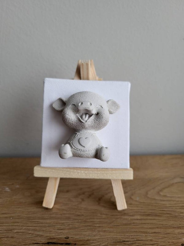 Canvas magneet: Varken