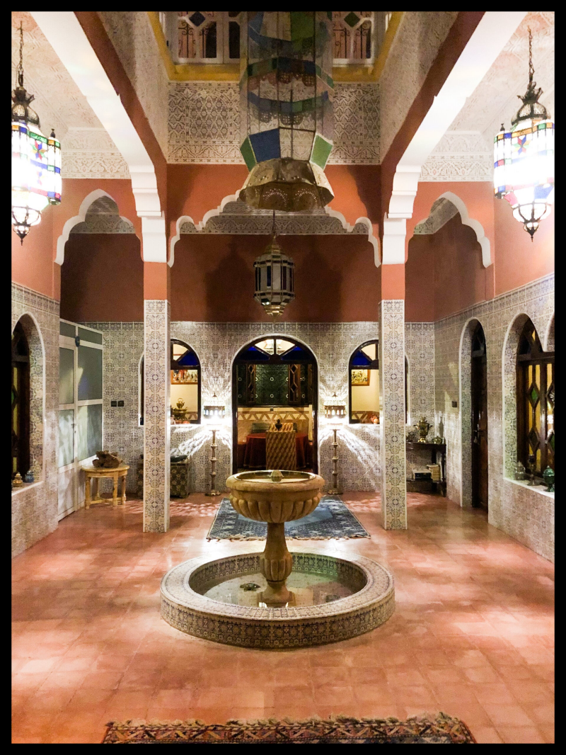 Übernachtung in einem derzauberhaften marokkanischen Riads