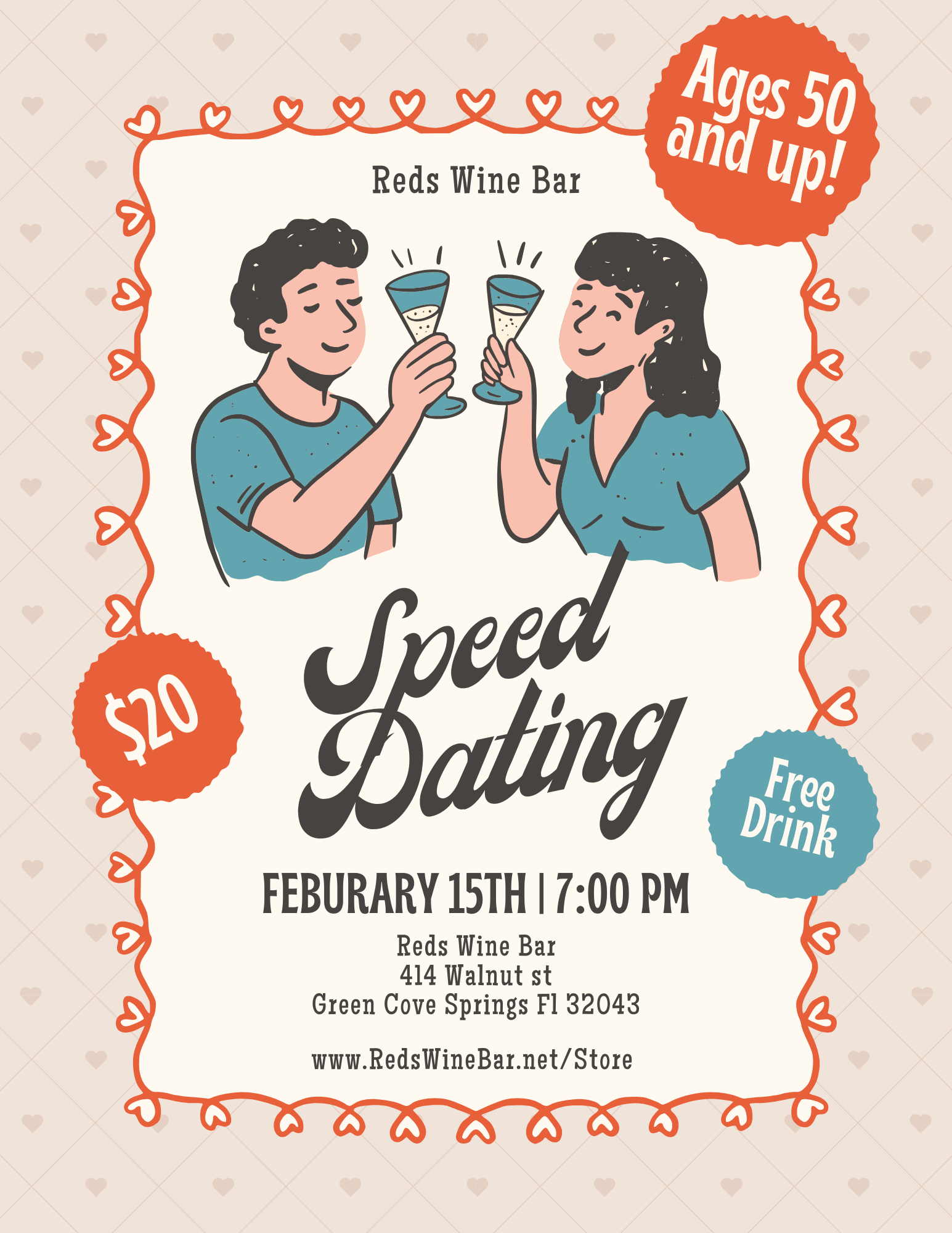 Speed Dating Ticket