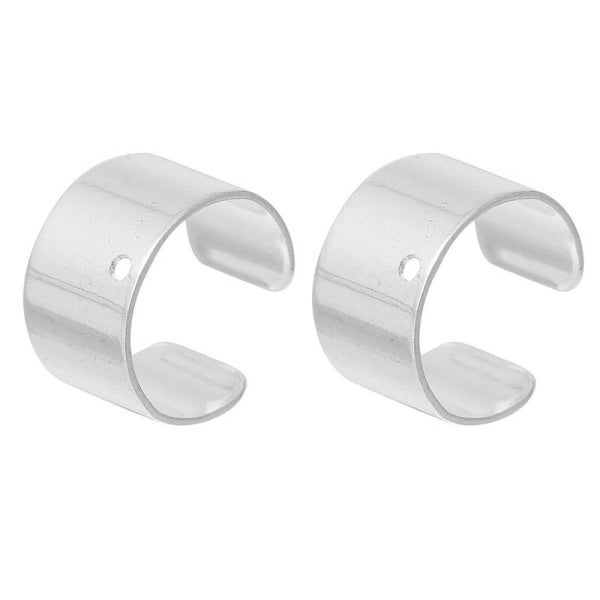1 paires boucles d'oreilles Manchettes pour Cartilage Argenté 10mm -sc68352-