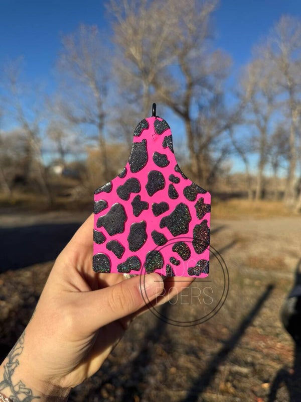 Car freshie (COW TAG)