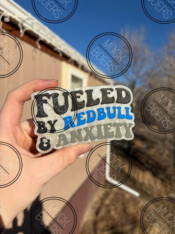 Car freshie(REDBULL&ANXIETY)