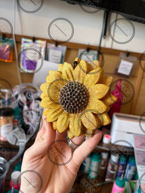 Car freshie(3D SUNFLOWER)