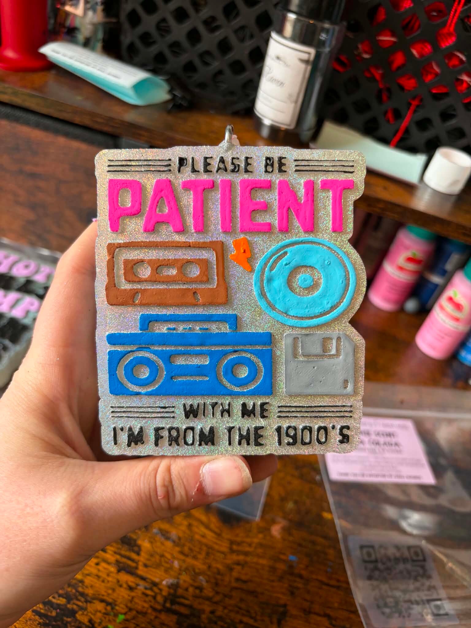 Please be patient, I'm from the 1900's