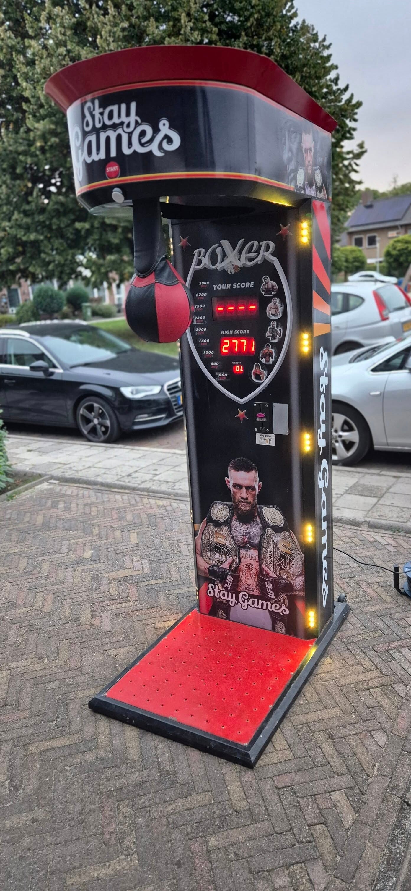 Boxing automaat