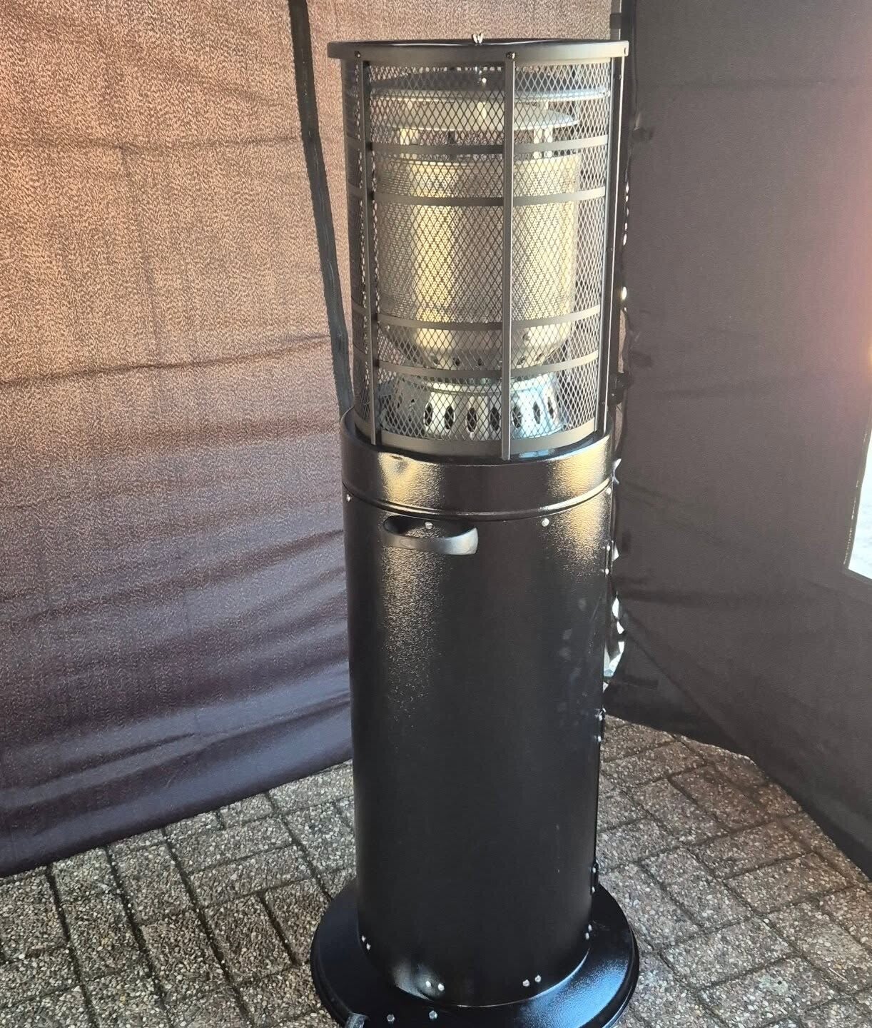 Lage terras verwarmer