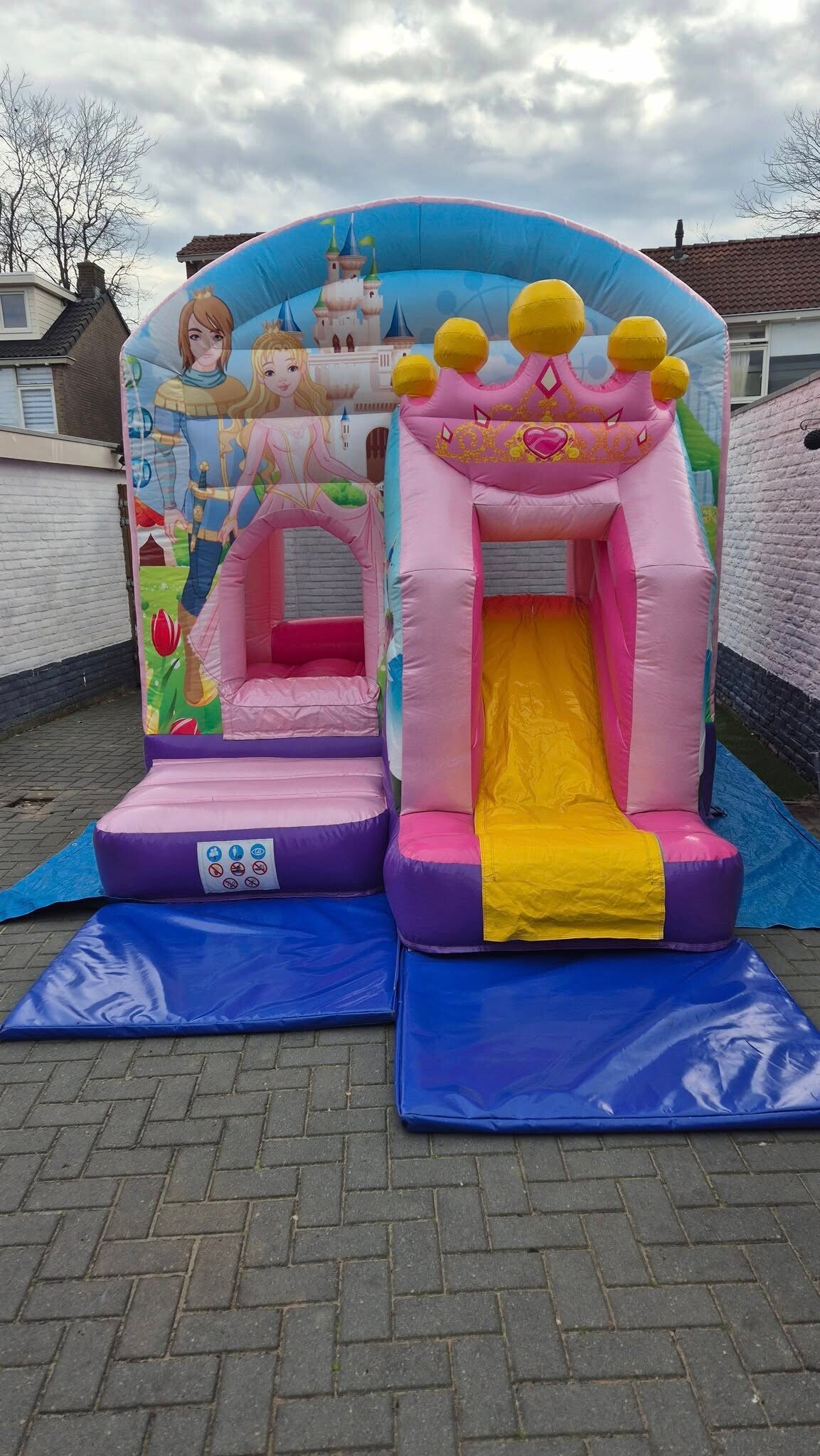 Prinses springkussen klein