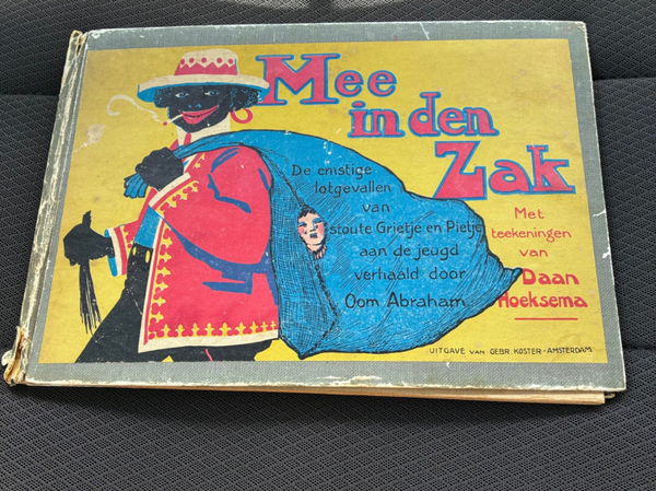 Antiek boek “Mee in den zak” 7e druk uit 1949