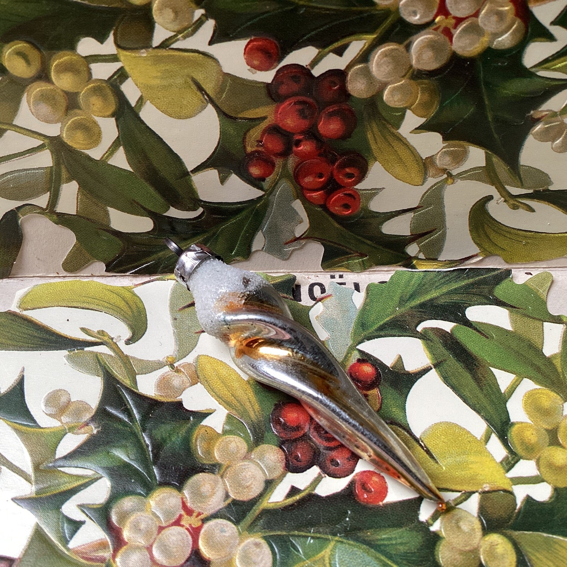 Feathertree oranje pegel met gesuikerde puntkraag, 5,5 cm