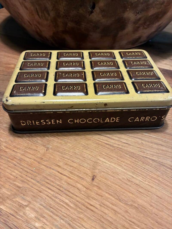 Driessen cacao blik 17x10x4 cm