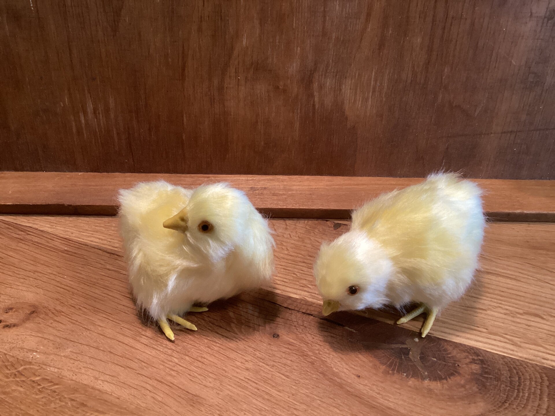 2 schattige kuikens, 10x10x8 cm
